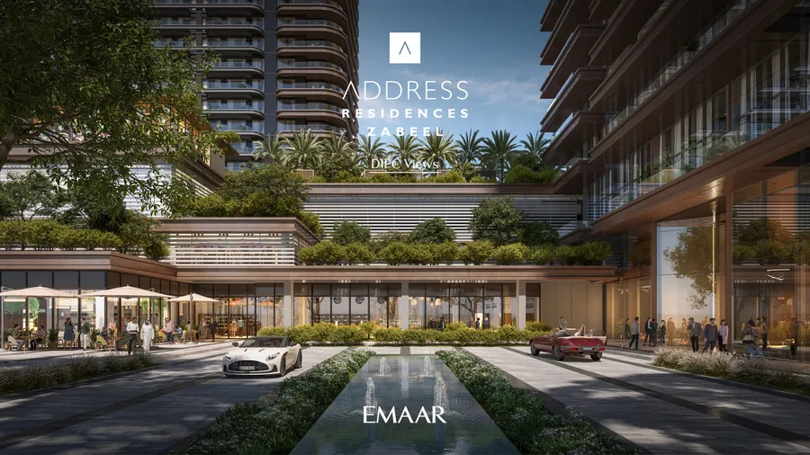 Communal Lawn at Address Residences Zabeel.