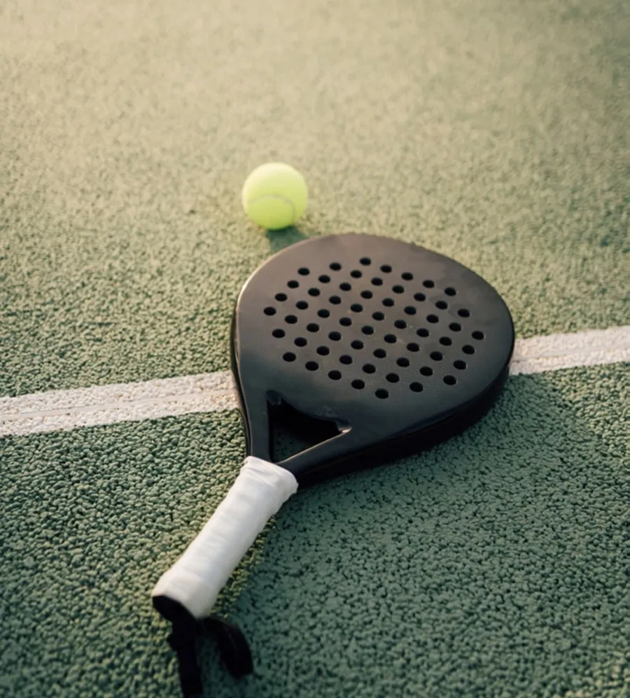 Padel Tennis Court at Address Residences Al Marjan Island.