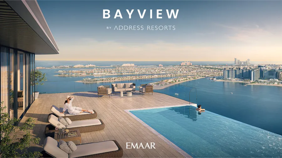 Sun Loungers at Bayview by Address Resorts.