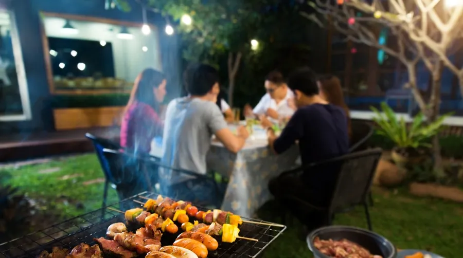 Bbq Area at The Cove II.