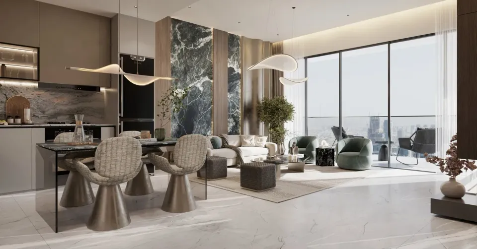 Samana Hills South Haven, Dubai Industrial City · render 4