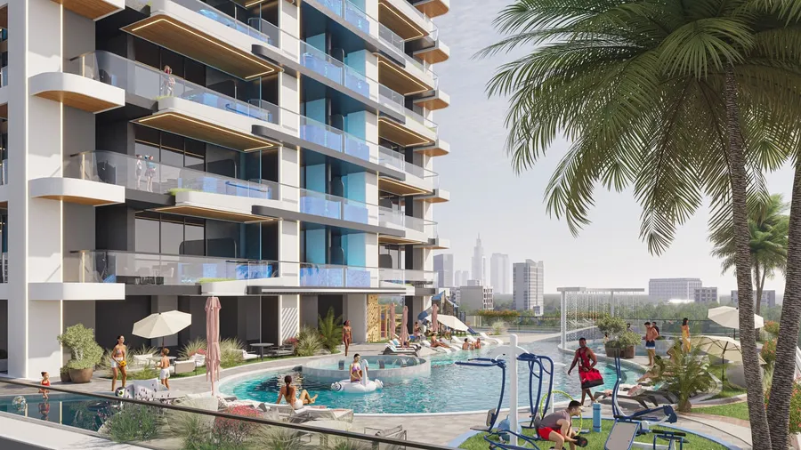 Kids Pool at Samana Manhattan 2.