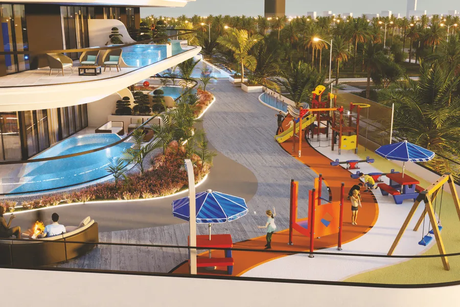 Kids Play Area at Samana Portofino.