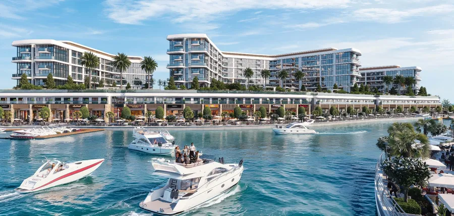 Brimming Promenade  at Bayfront Marina Residences.