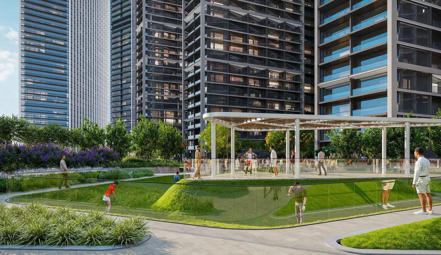 Open Activity, Picnic & Event Lawn  at The Horizon at Sobha Central.