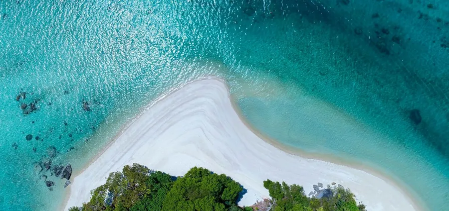 Natural Beach at Starline Beach Residences.