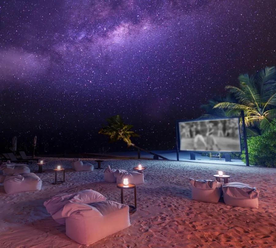 Outdoor Cinema at Starline Beach Residences.