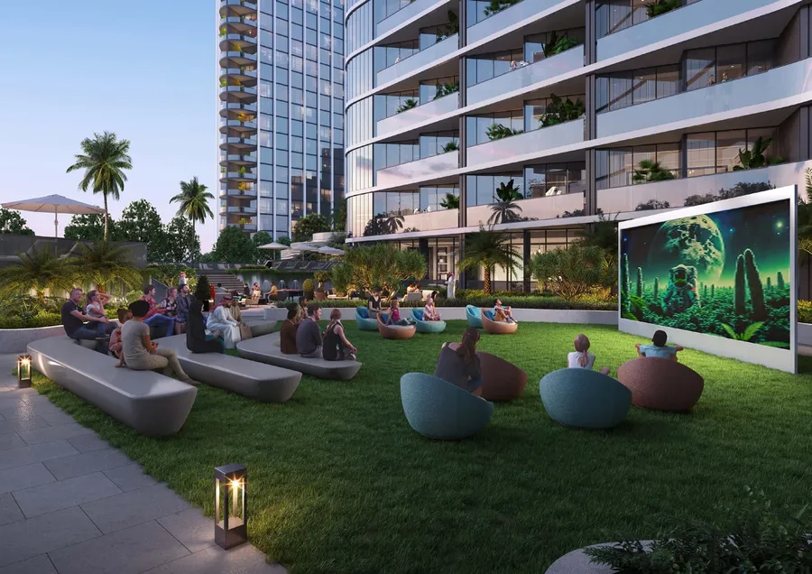 Open Cinema Area at Skyvue Spectra.