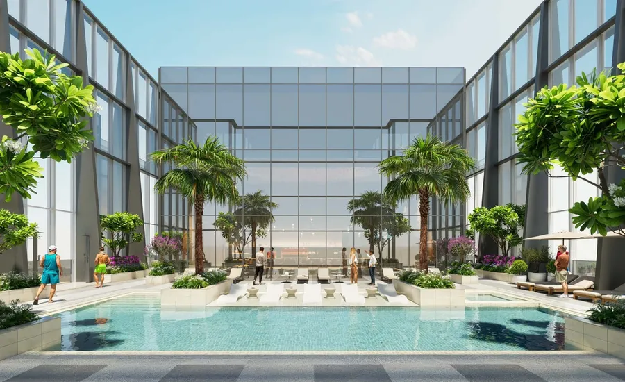 Swimming Pool at The Element at Sobha One.