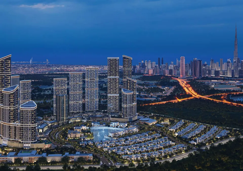 Skyvue Solair, Sobha Hartland II · render 3