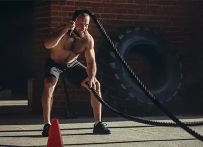 Indoor & Outdoor Gym at Skyscape.