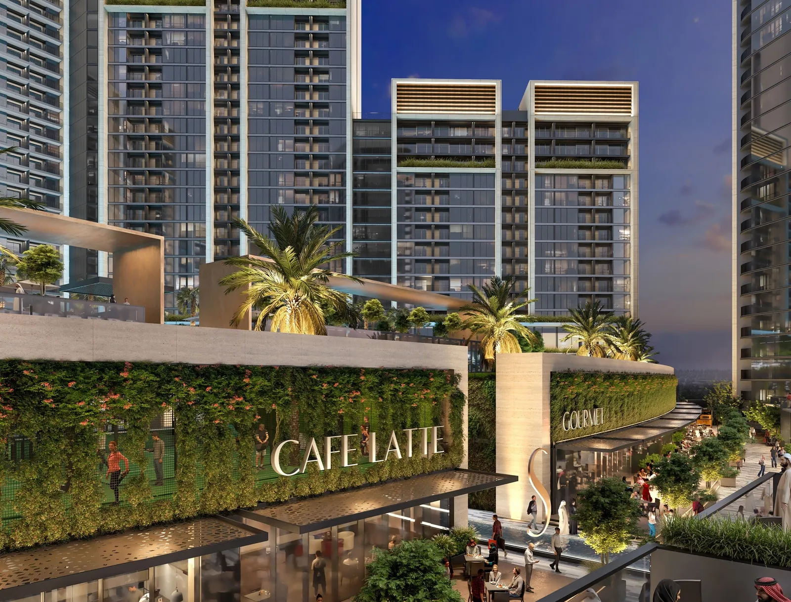 Sobha Orbis, Motor City · render 3