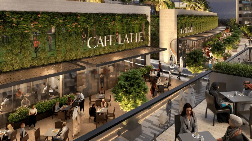 Restaurant at Sobha Orbis.