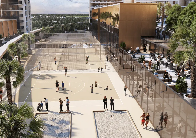Sport Area at Sobha Orbis.