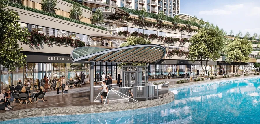 Retail And Restaurants at 360 Riverside Crescent.