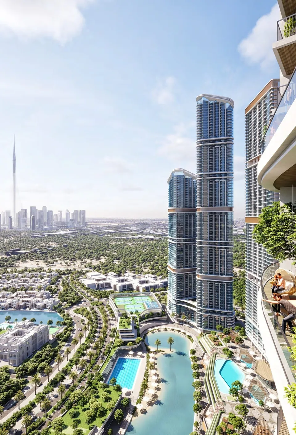 310 Riverside Crescent, Sobha Hartland II · render 3