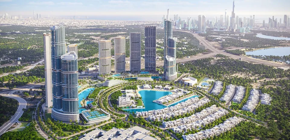350 Riverside Crescent, Sobha Hartland II · render 1