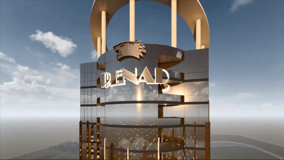 Renad Tower, Al Reem Island, Abu Dhabi · render 3