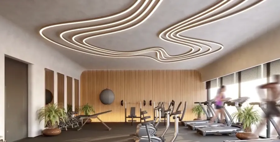 Premium Gym at Renad Tower.