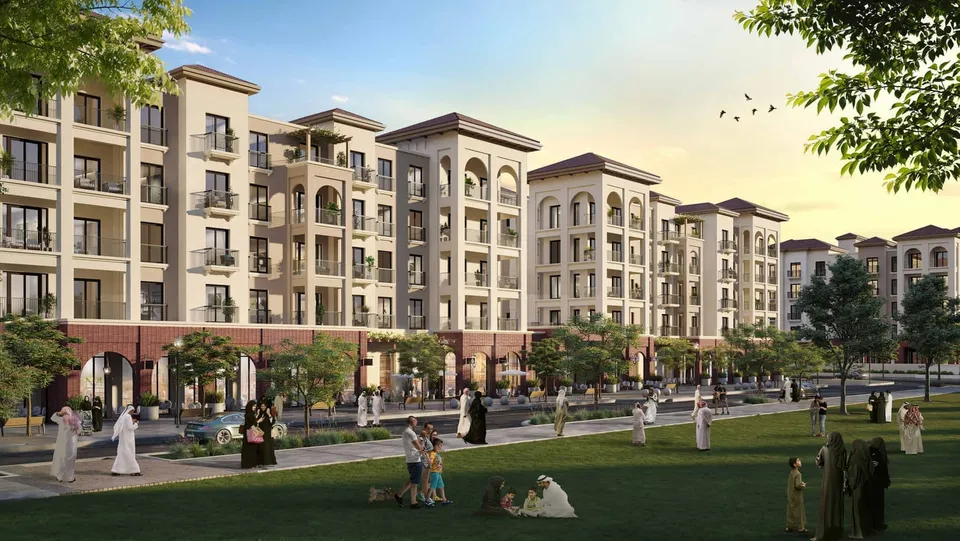 Bloom Living - Granada, Madinat Zayed, Abu Dhabi · render 1