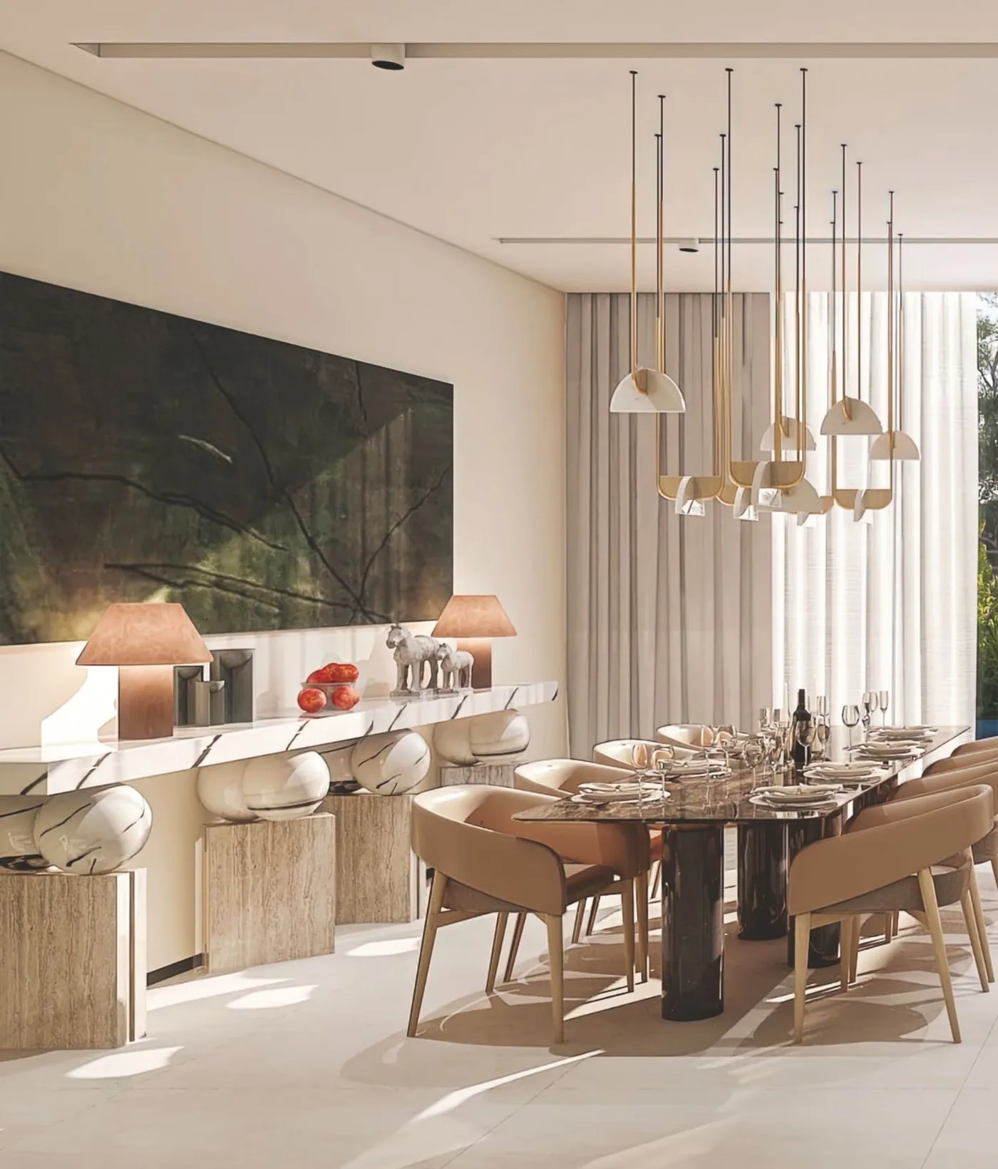Interior render at Vista Del Mar.