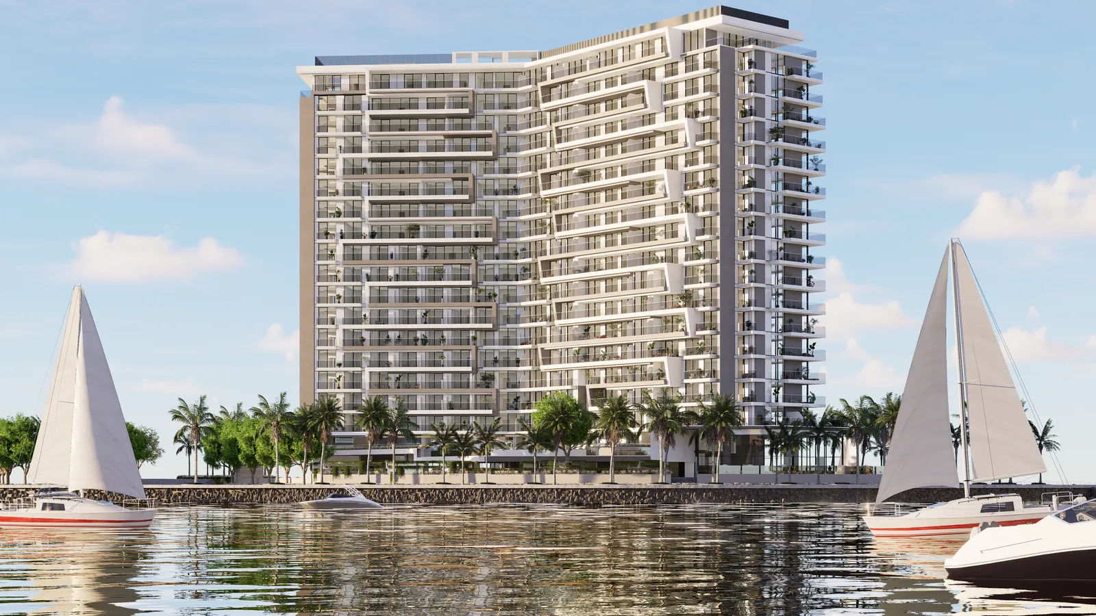 The Icon Tower, Yas island, Abu Dhabi · render 1