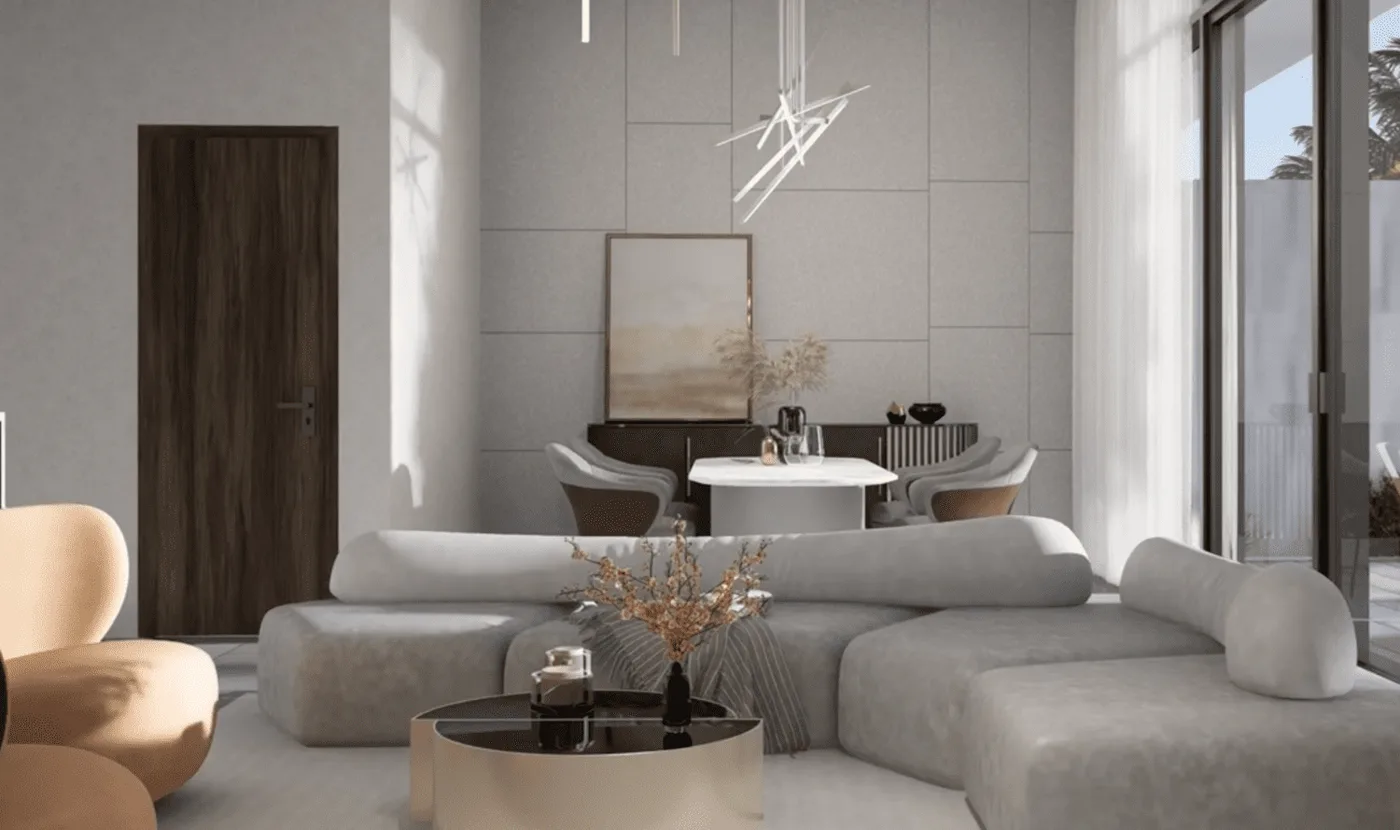 Interior render at The Icon Tower.