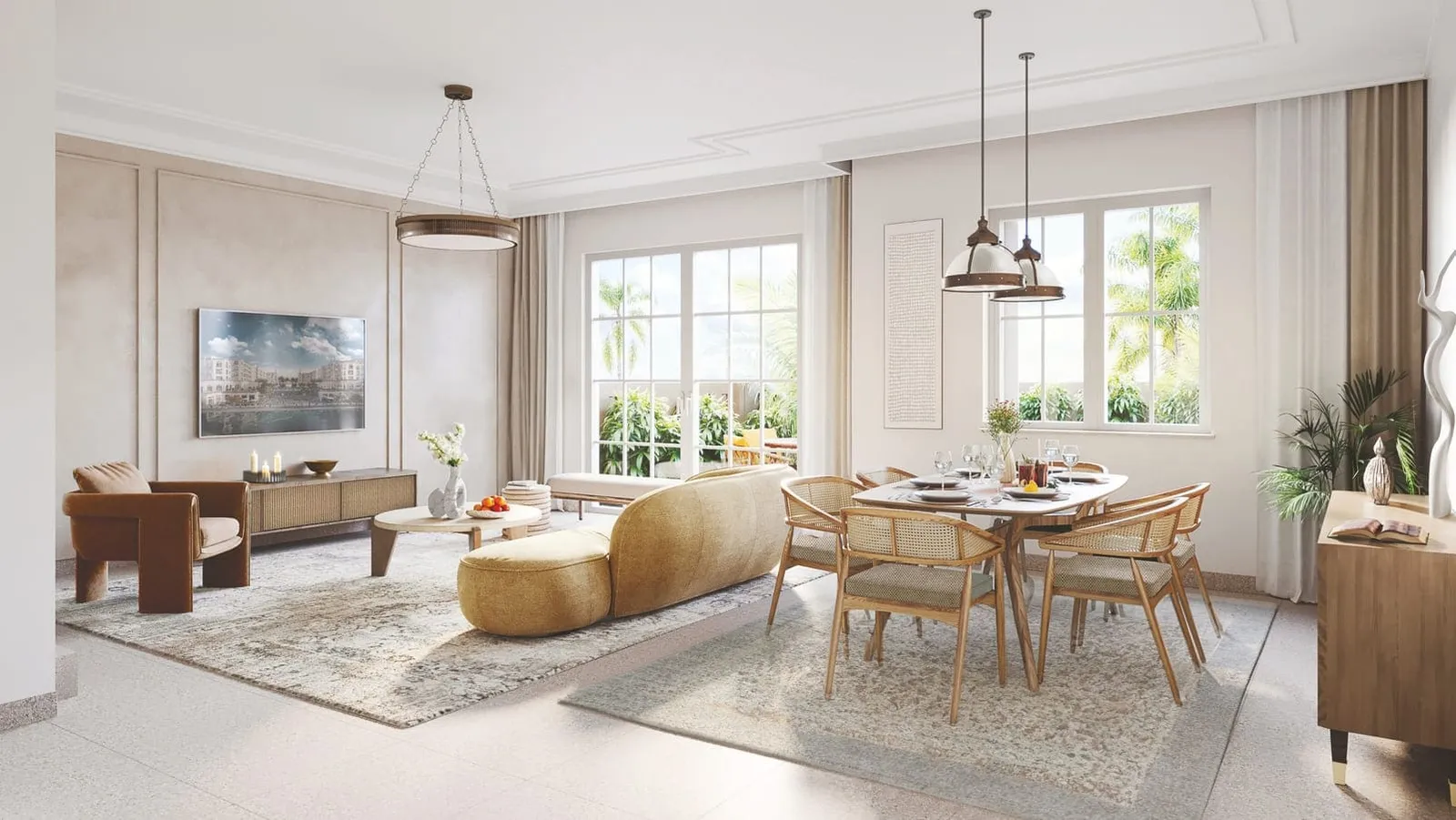 Bloom Living Seville, Madinat Zayed, Abu Dhabi · render 2