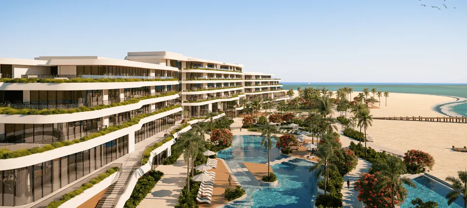 Sha Residence Emirates, Al Jurf, Abu Dhabi · render 3