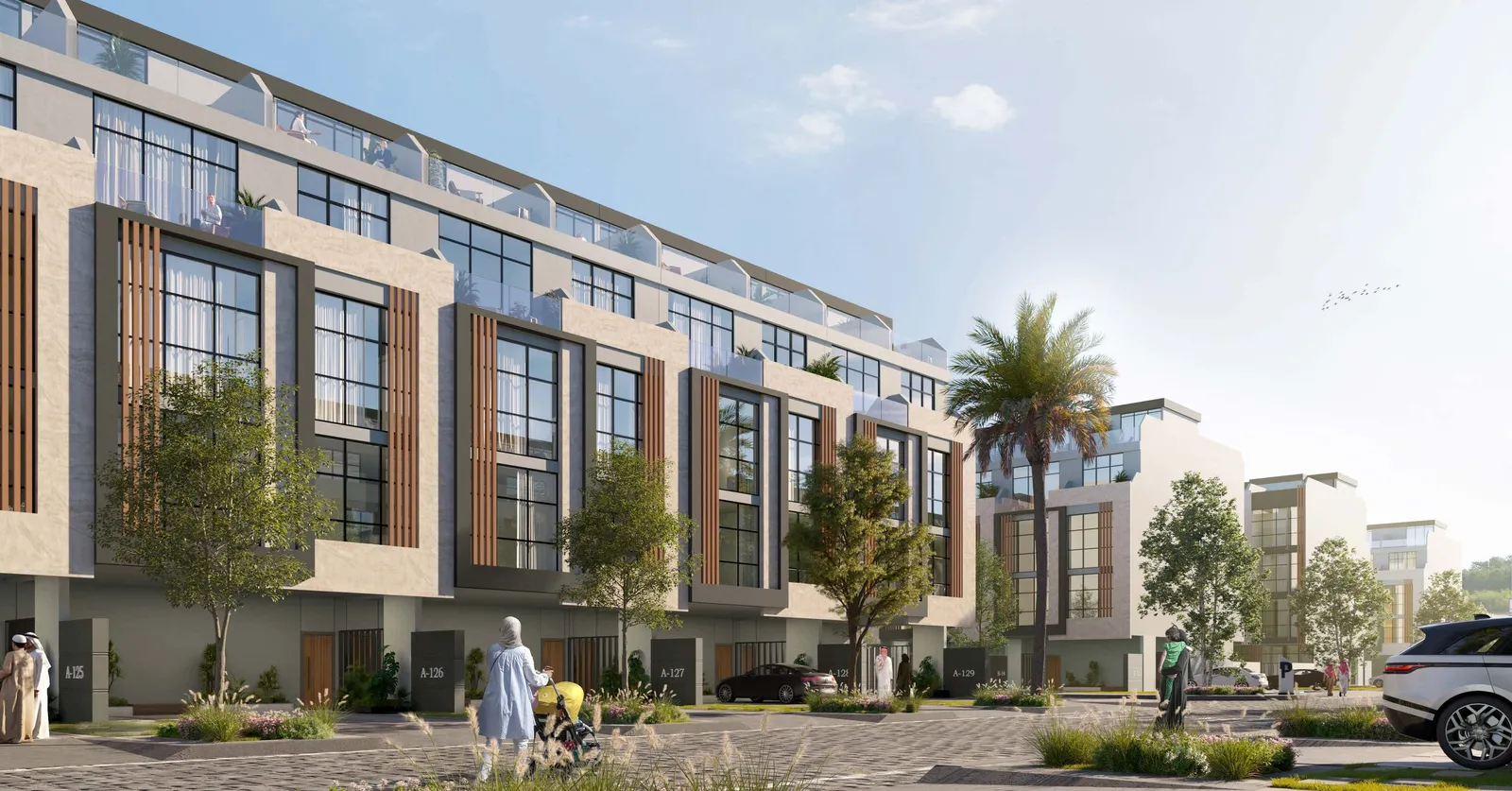 Reportage Village Khalifa City, Khalifa City, Abu Dhabi · render 5