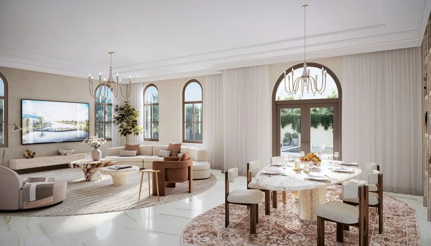 Interior render at Bloom Living 7 - Almeria.