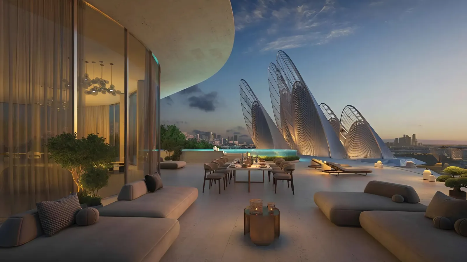 Mandarin Oriental Residences, Saadiyat Island, Abu Dhabi · render 2