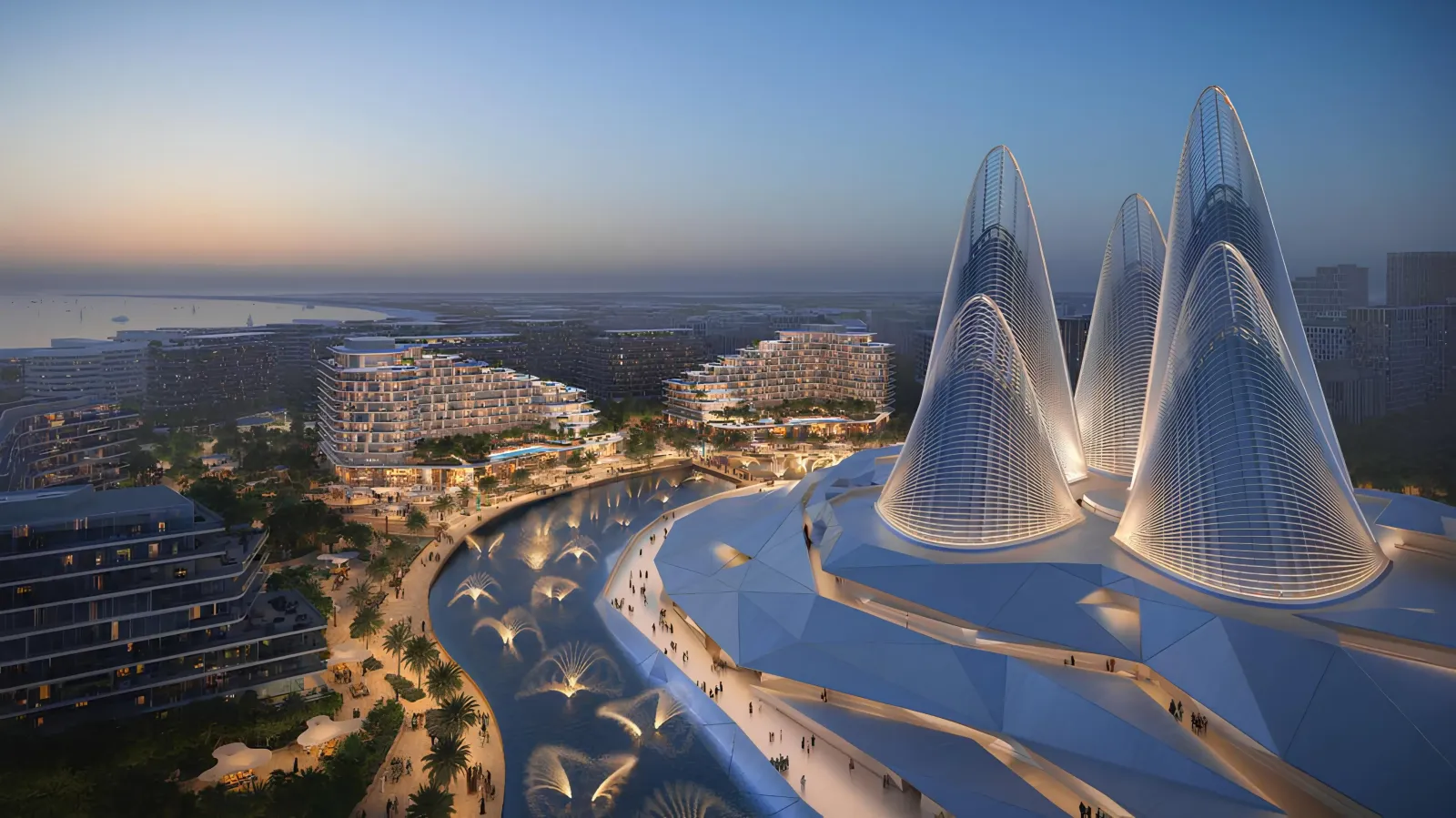 Mandarin Oriental Residences, Saadiyat Island, Abu Dhabi · render 3