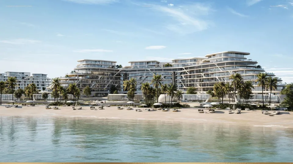 Jacob and Co Beachfront Living, Al Jurf, Abu Dhabi · render 1