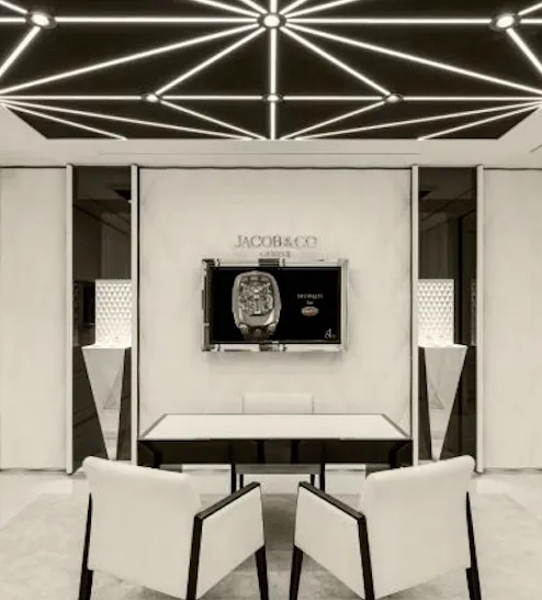 Luxury Retail Spaces at Jacob and Co Beachfront Living.