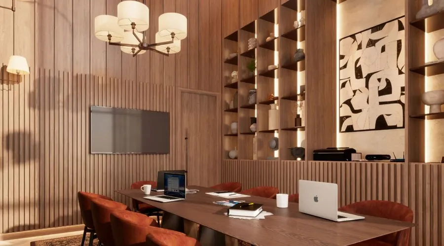 Prestigious Lounge & Meeting Room at Saas Heights.