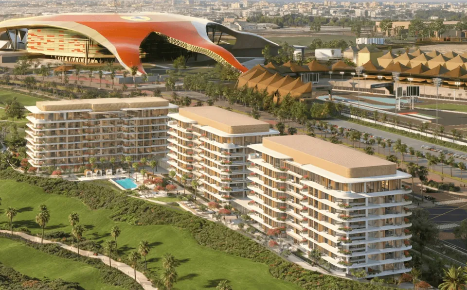 Waldorf Astoria Residences Yas, Yas island, Abu Dhabi · render 3