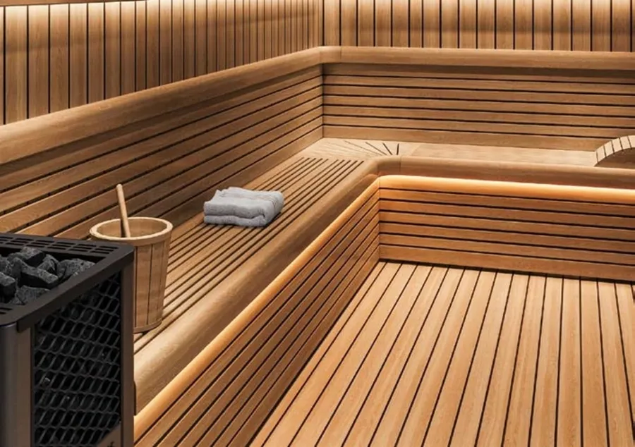 Sauna at Bab Al Qasr Canal View Residence 22.