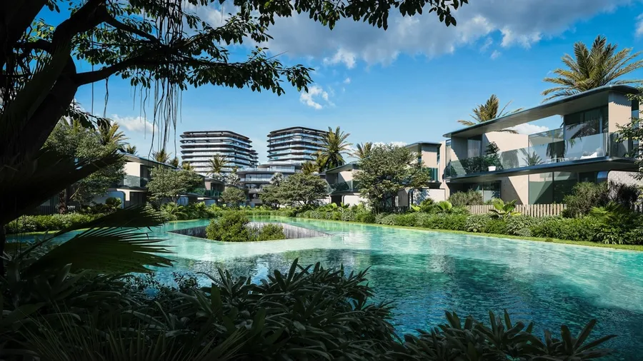 Landscape Shaded Seating Areas at Brabus Island Chapter Two - The Villas.