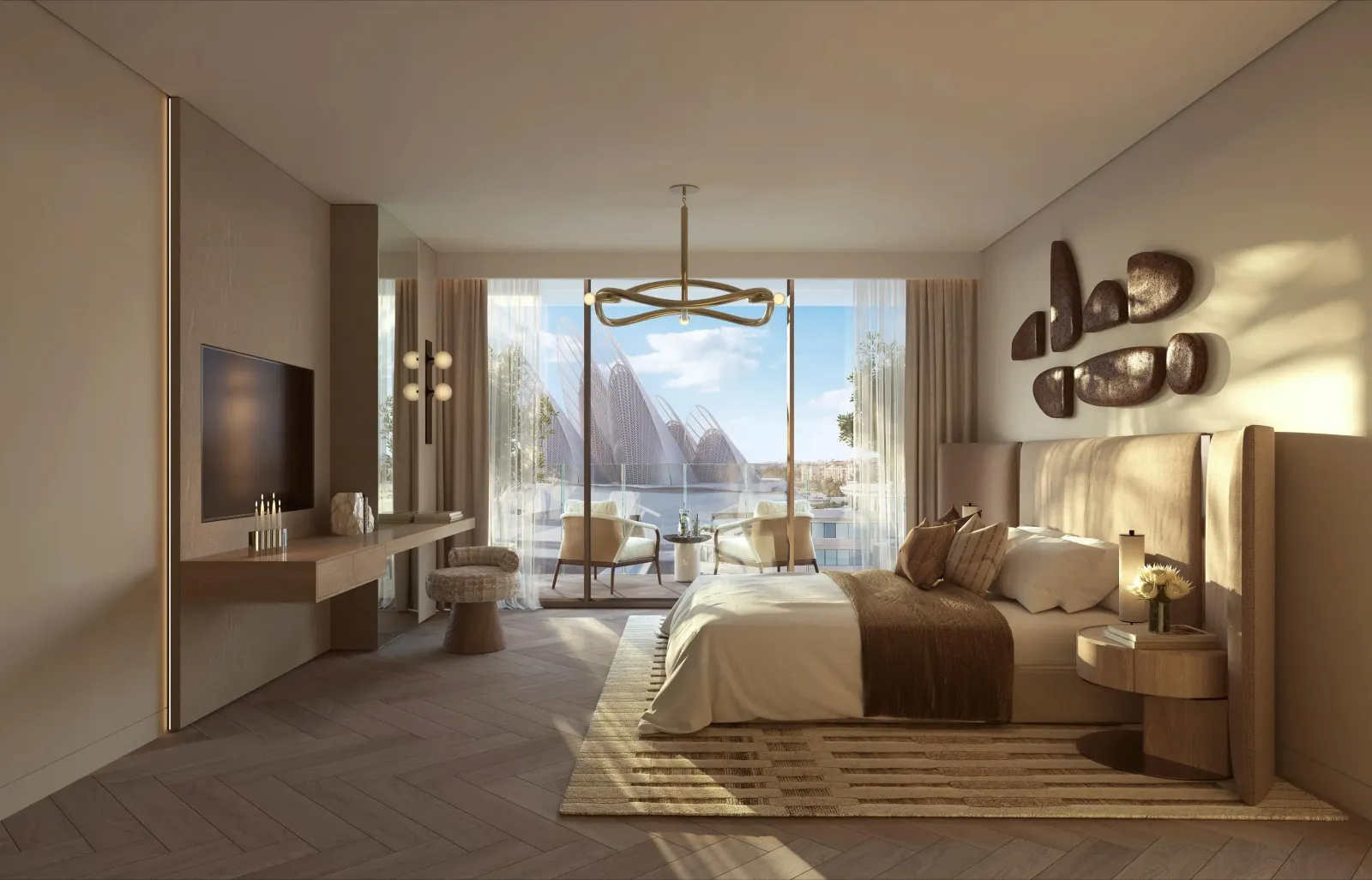 The Row Saadiyat, Abu Dhabi · render 2