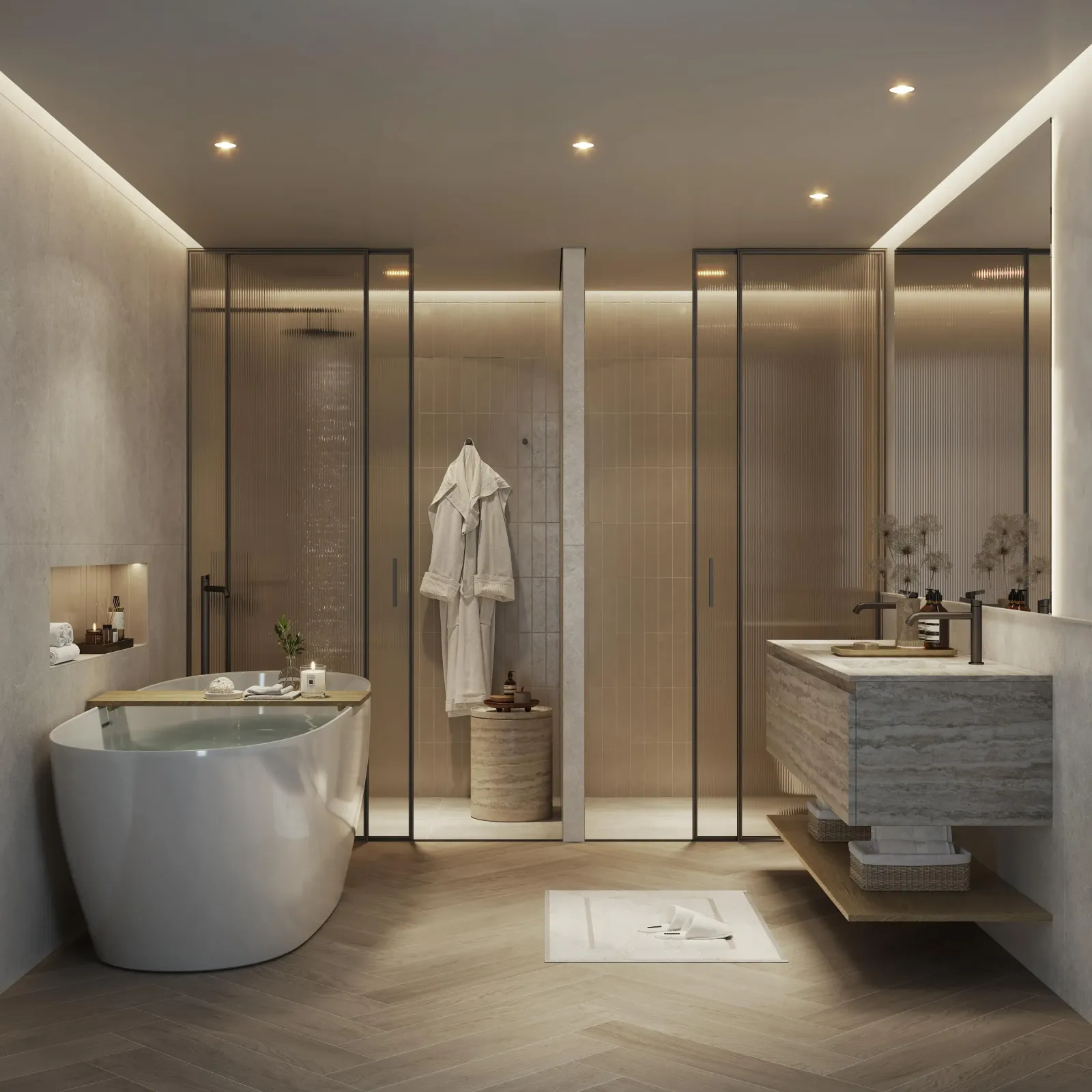The Row Saadiyat, Abu Dhabi · render 5