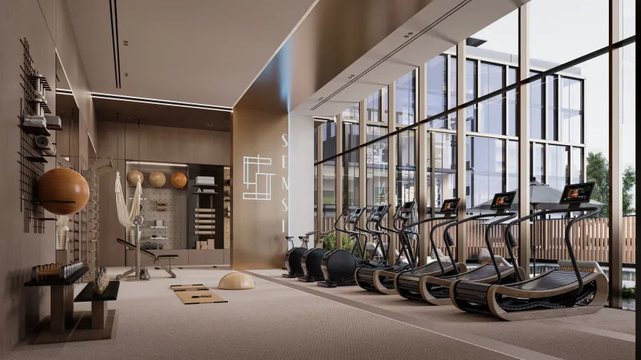 Gym at Sensi.