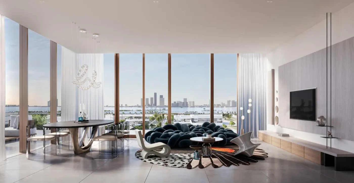 Interior render at Sensi.