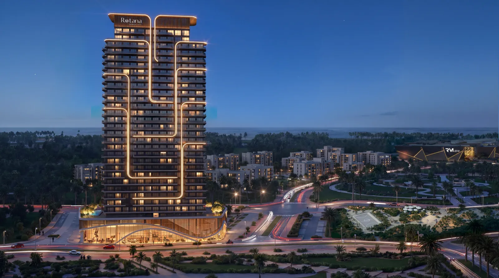 Rotana Residences North Tower, Abu Dhabi · render 1