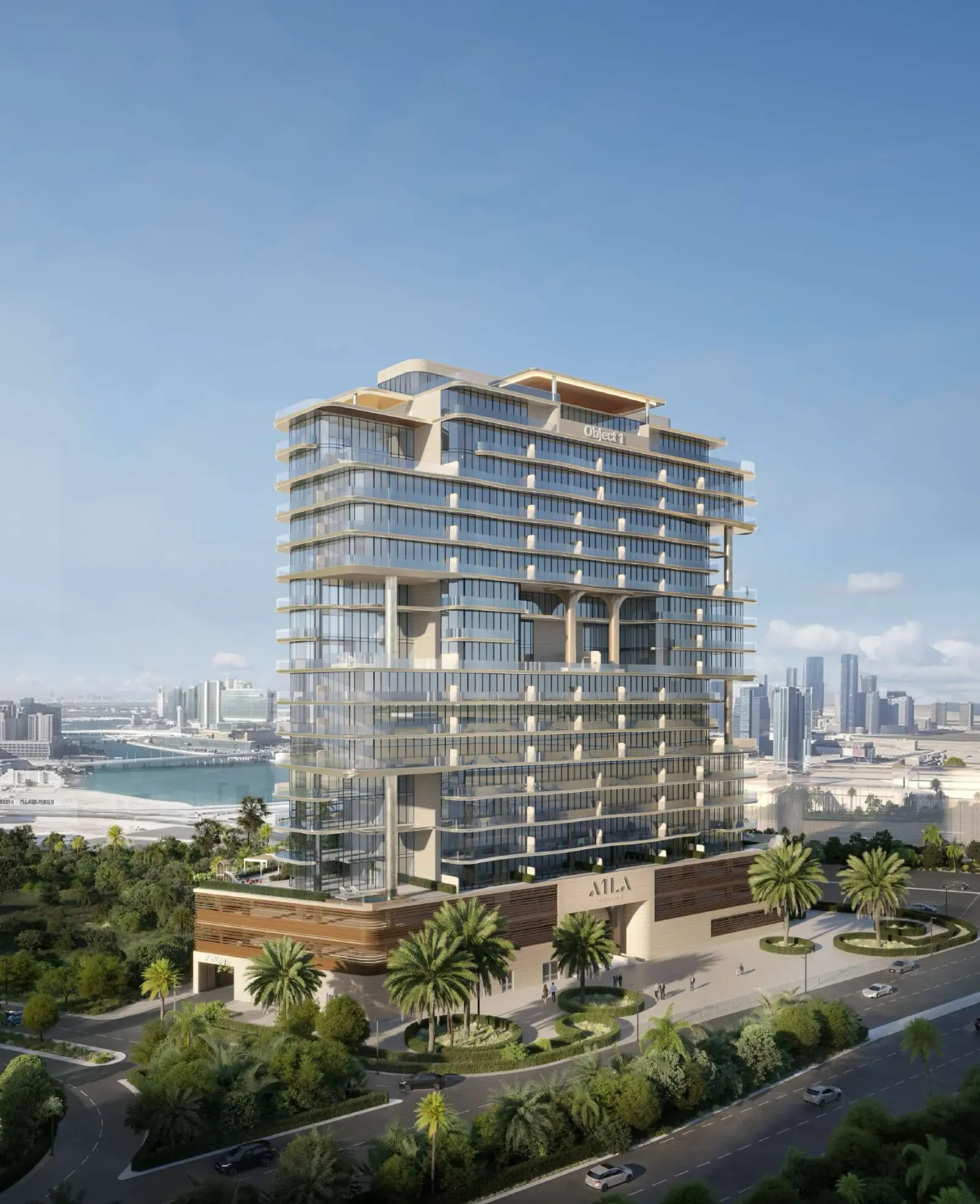 A1LA Residence, Abu Dhabi · render 1