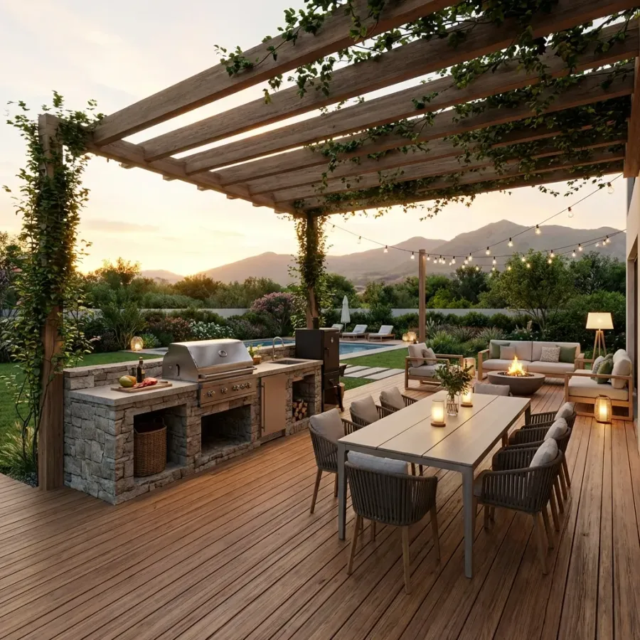 BBQ Area at Sila.