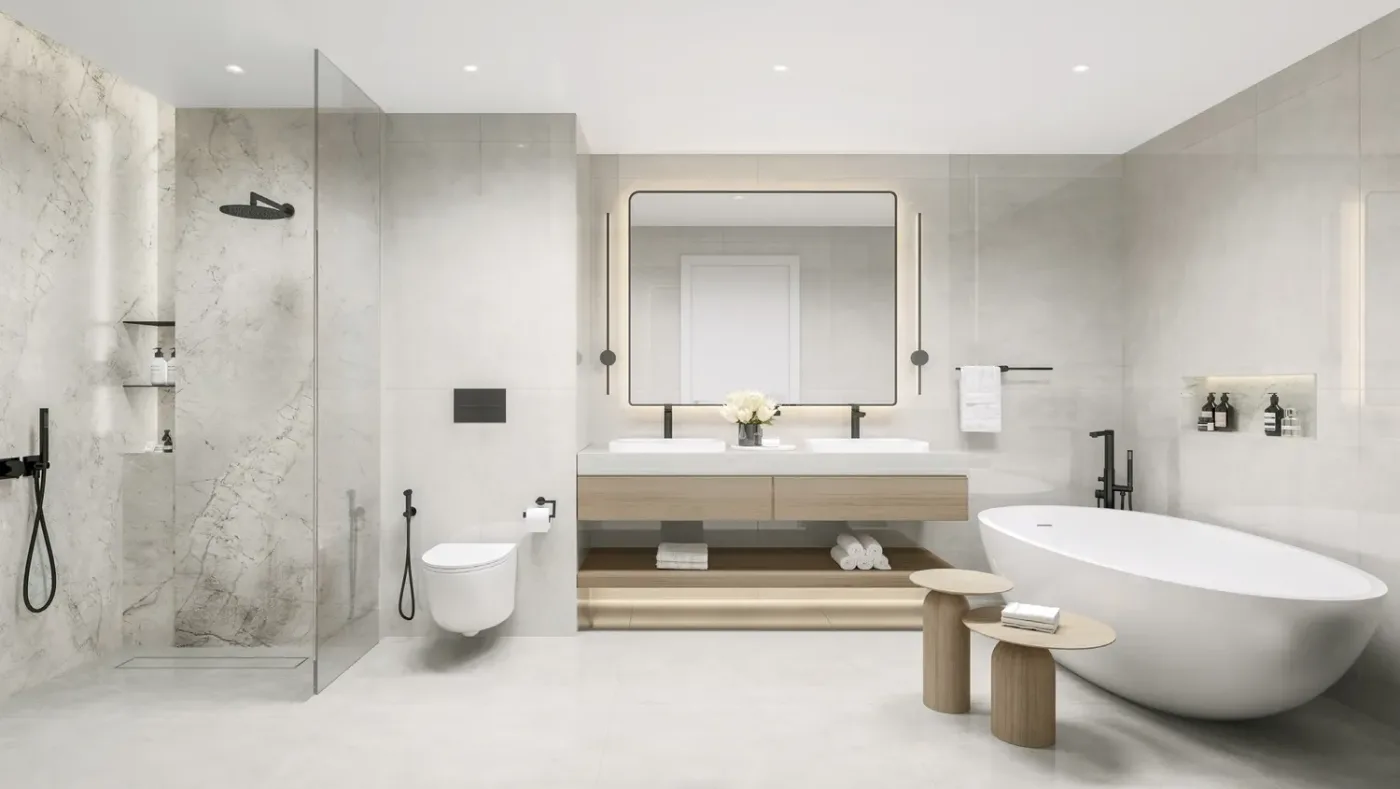 Interior render at Tara Park.