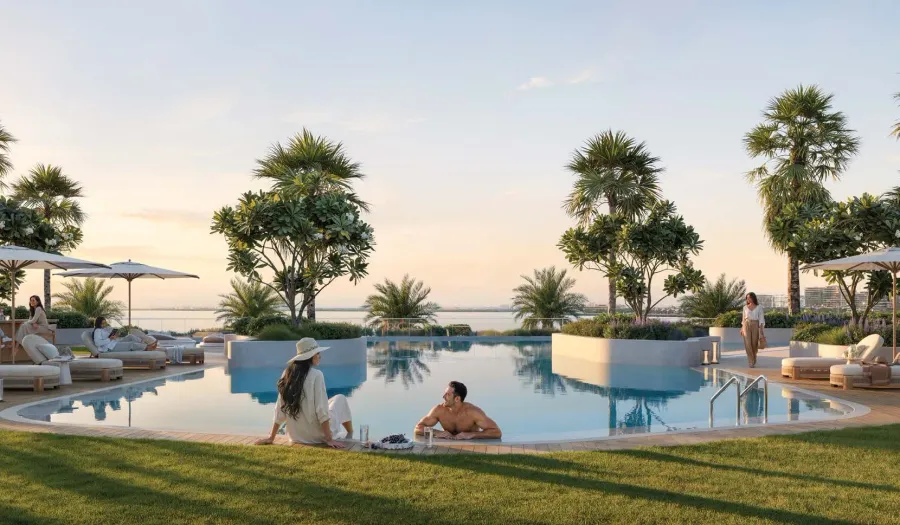 Swimming Pool at Bab Al Qasr Sea View Residence 51.