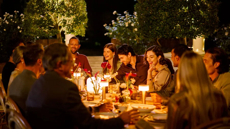 Fine Dining at Hudayriyat Golf Estates.