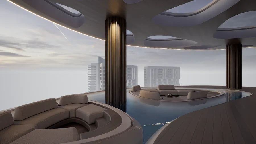 Residents Lounge at Flow 25.